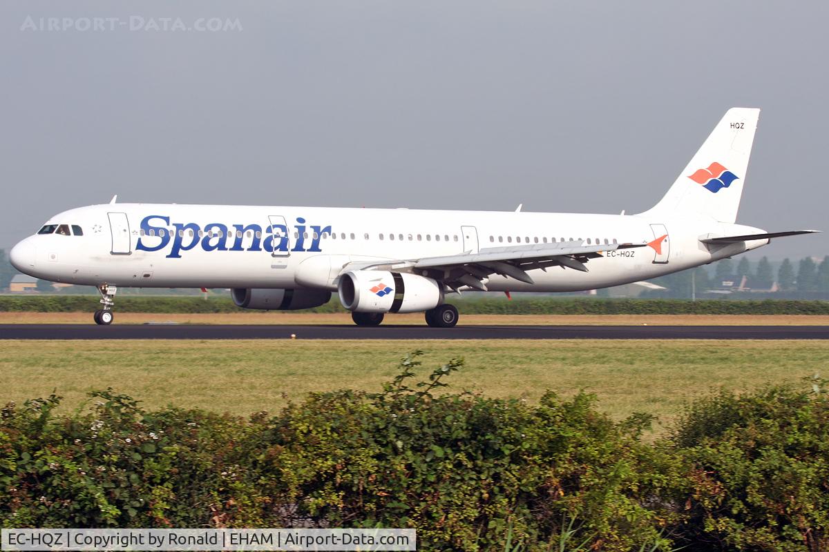 EC-HQZ, 2000 Airbus A321-231 C/N 1333, at spl