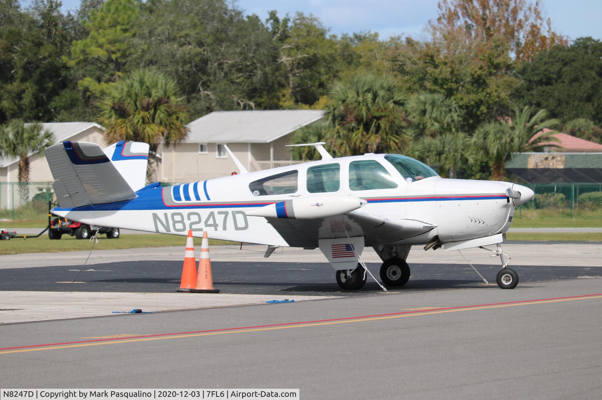 N8247D, 1957 Beech J35 Bonanza C/N D-5347, Beech J35