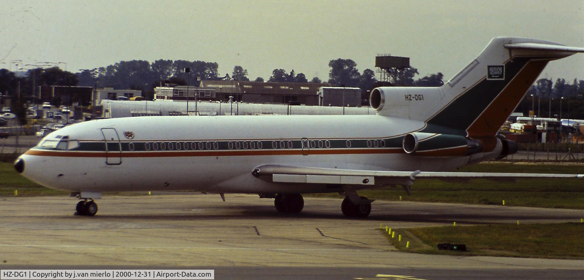 HZ-DG1, 1966 Boeing 727-51 C/N 19124, scan from slide UK '80s