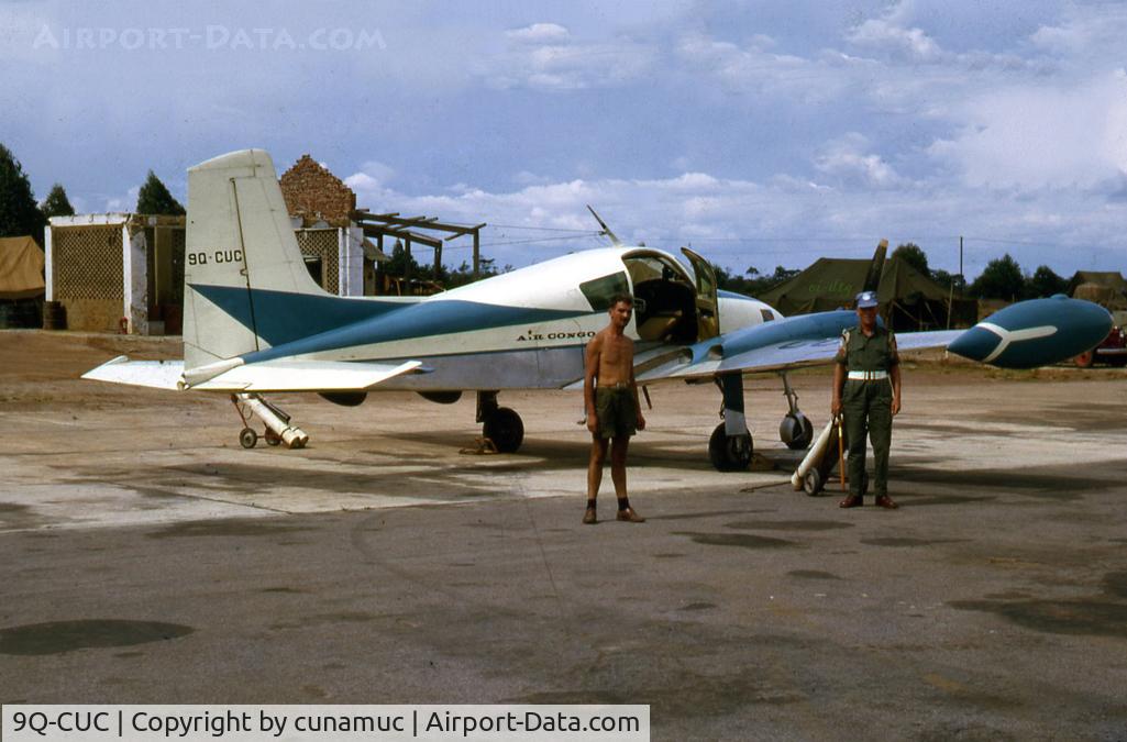 9Q-CUC, 1957 Cessna 310B C/N 35524, Taken at an unknown airport in Belgian Congo in the early 1960's. Troops are Irish Defence Forces, on duty with UN peace-keeping mission in The Congo.