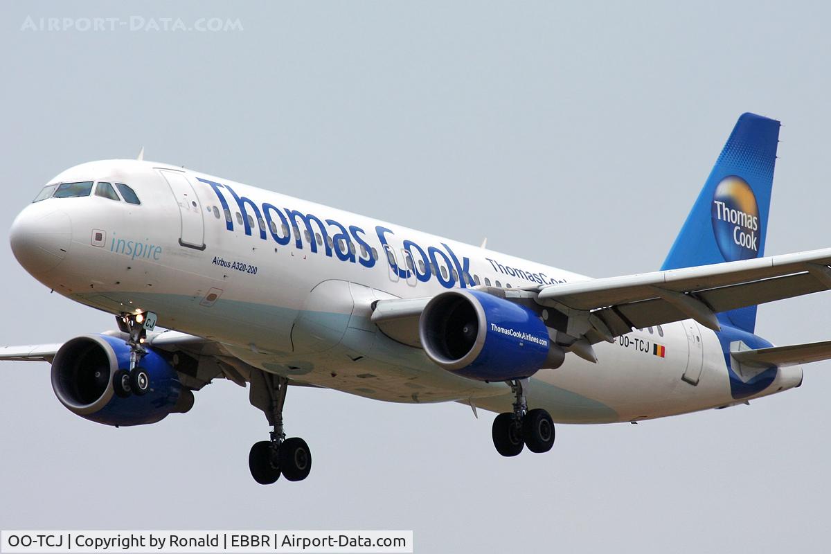 OO-TCJ, 2002 Airbus A320-214 C/N 1787, at bru