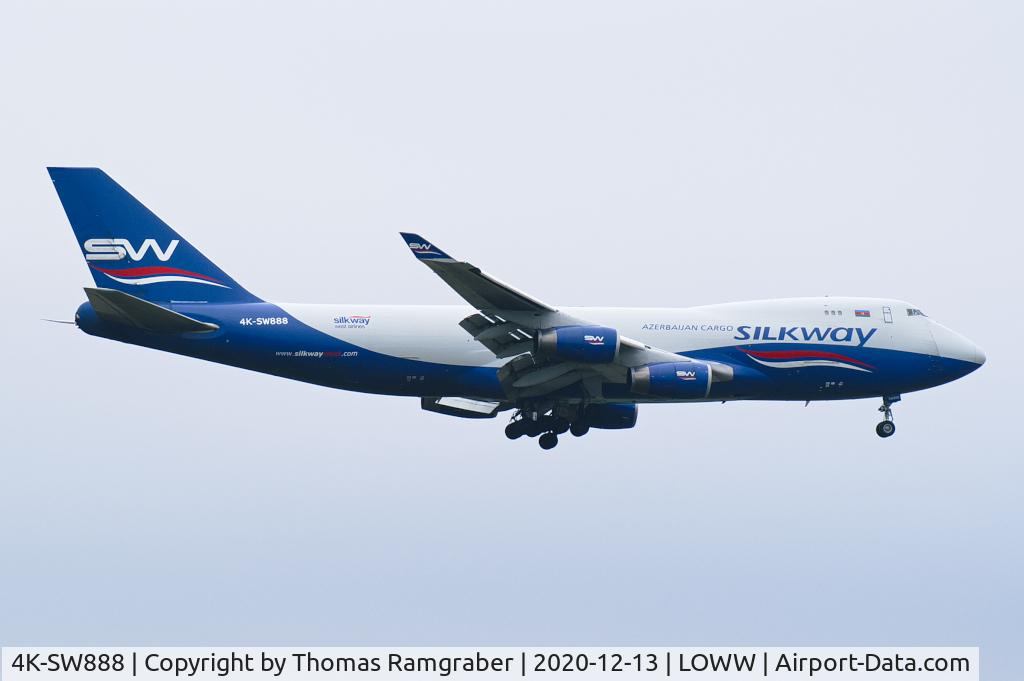 4K-SW888, 1999 Boeing 747-4R7F/SCD C/N 29730, Silk Way West Airlines Boeing 747-400F/SCD