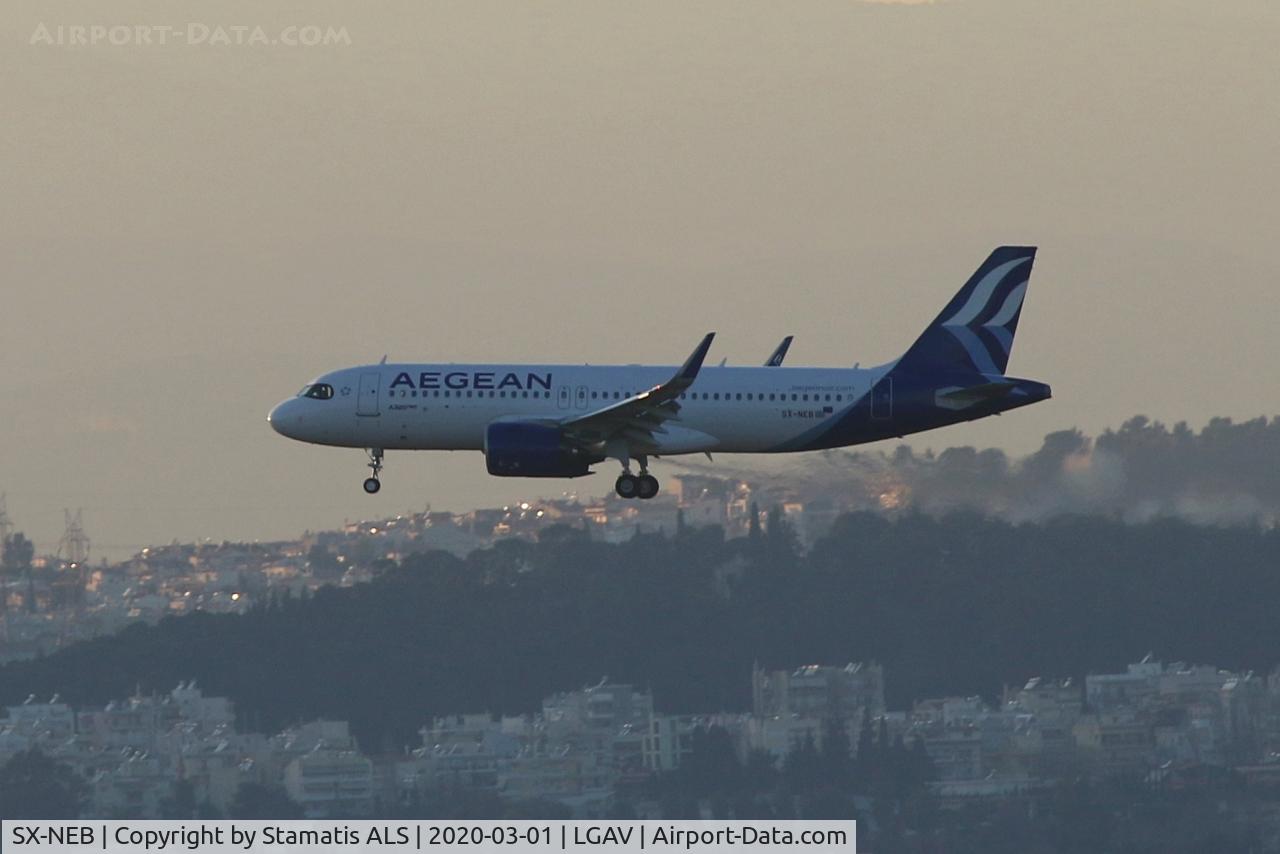 SX-NEB, 2020 Airbus A320-271N C/N 9514, Aegean Airlines