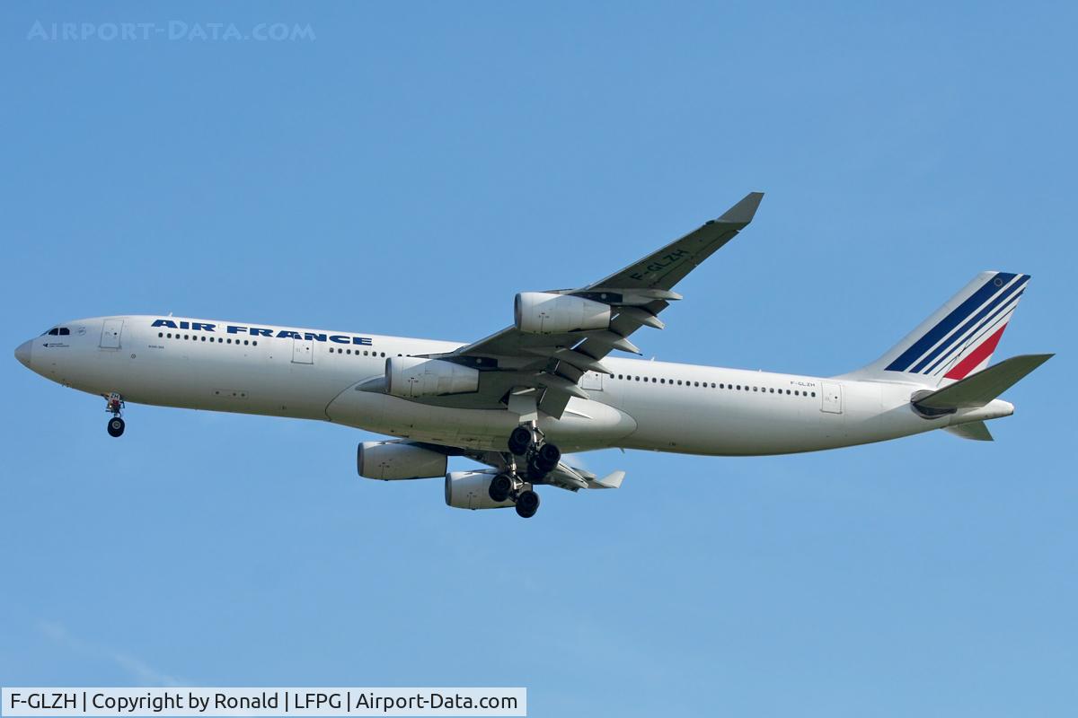 F-GLZH, 1995 Airbus A340-312 C/N 078, at cdg