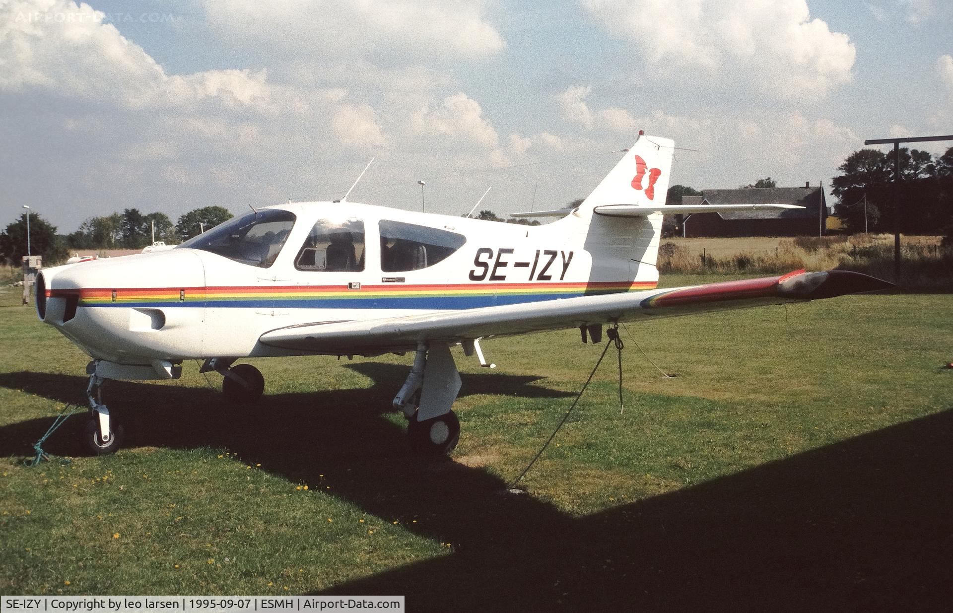 SE-IZY, 1976 Rockwell Commander 112TC C/N 13100, Hoganas Airfield 7.9.1995