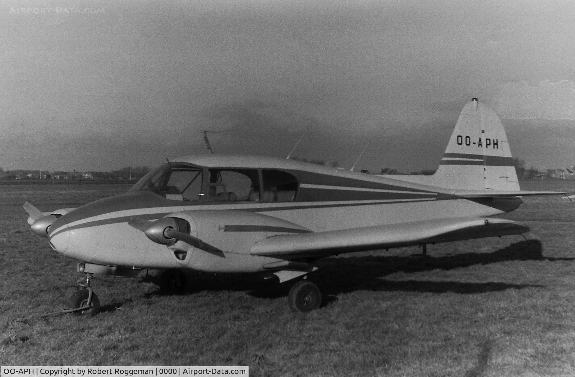 OO-APH, 1955 Piper PA-23 Apache C/N 23-213, 1964.