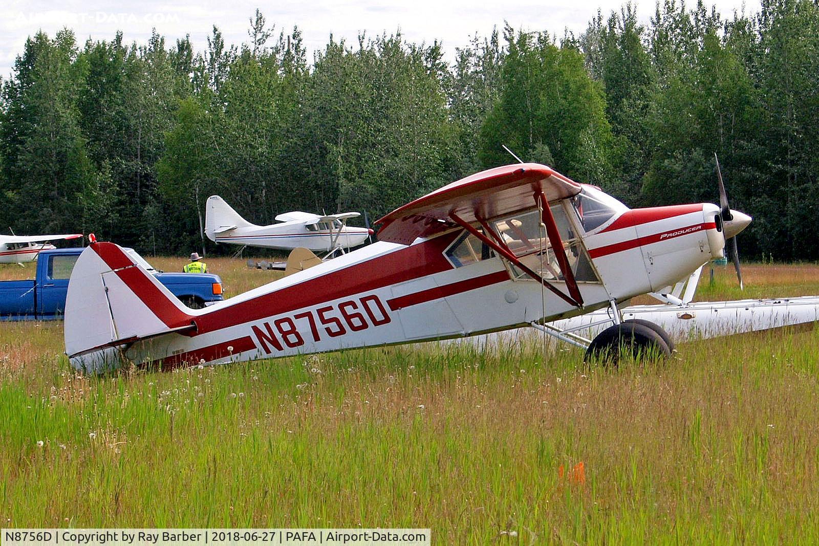 N8756D, 1958 Piper PA-22-150 C/N 22-5940, N8756D   Piper PA-22-150 Tri-Pacer [22-5940] Fairbanks Int'l~N 27/06/2018