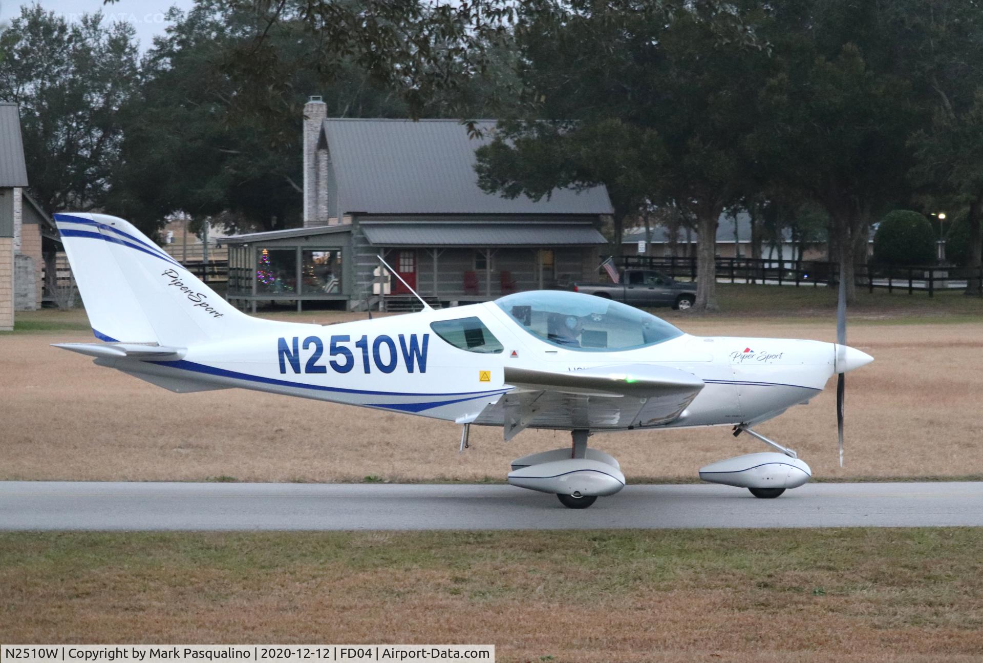 N2510W, 2010 SportCruiser (PiperSport) Piper Sport C/N P1001076, Sportcruiser
