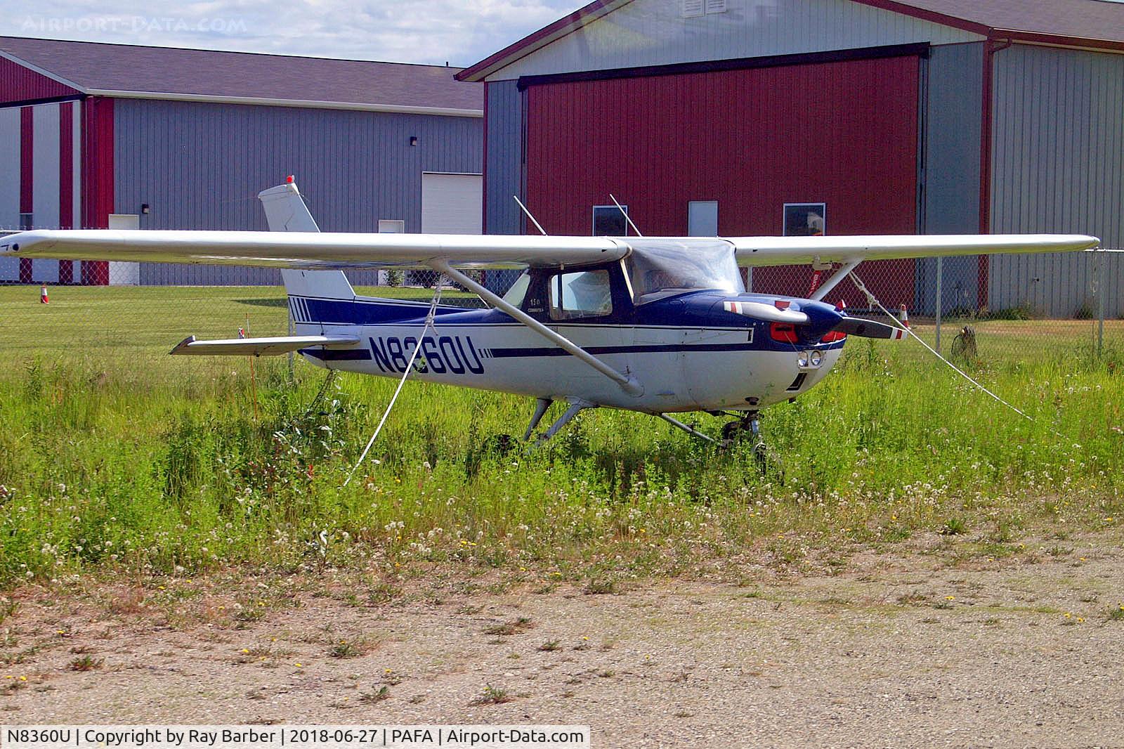 N8360U, 1976 Cessna 150M C/N 15077927, N8360U   Cessna 150M [150-77927] Fairbanks Int'l~N 27/06/2018