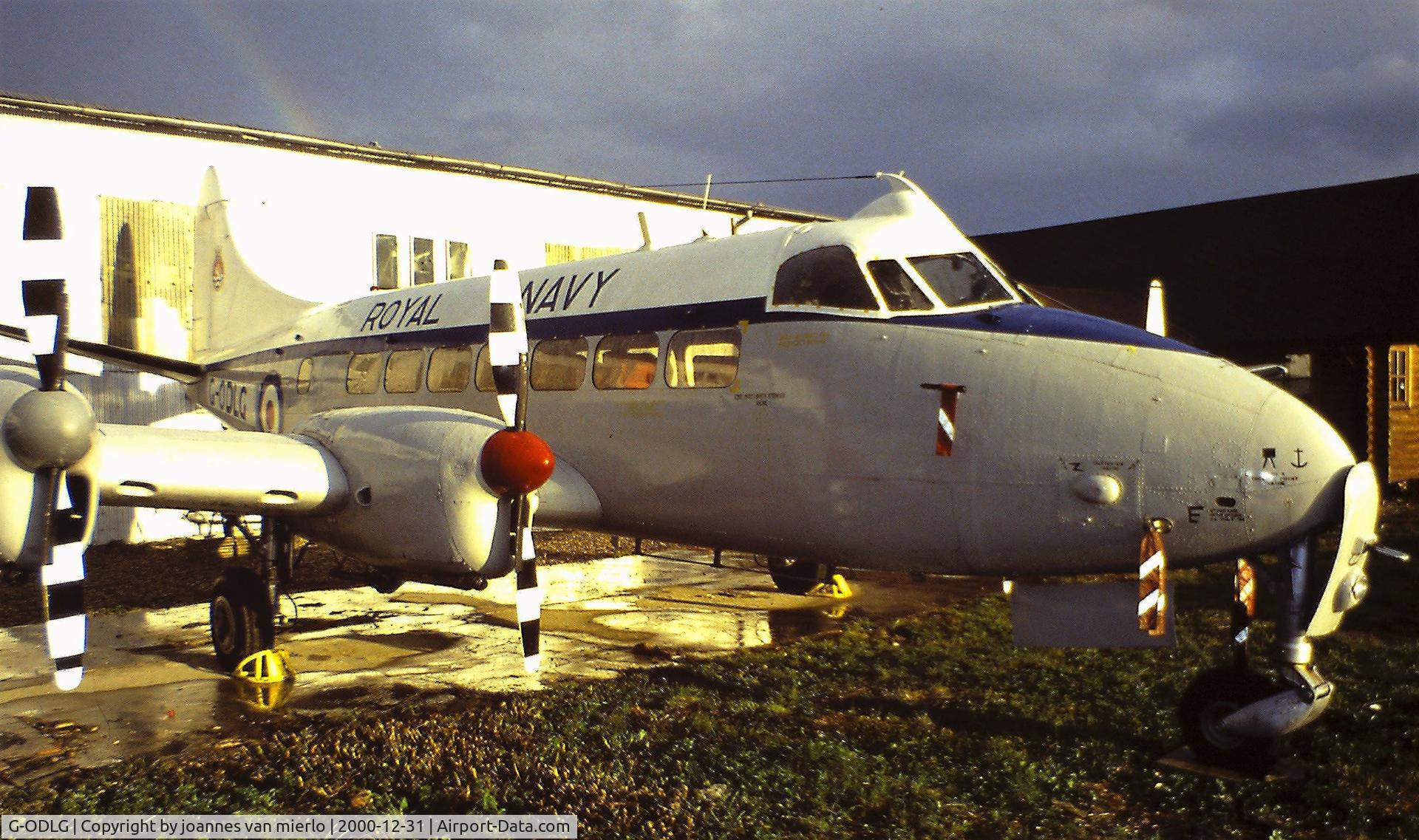 G-ODLG, 1954 De Havilland DH-114 Sea Heron C.1 C/N 14072, scan from slide