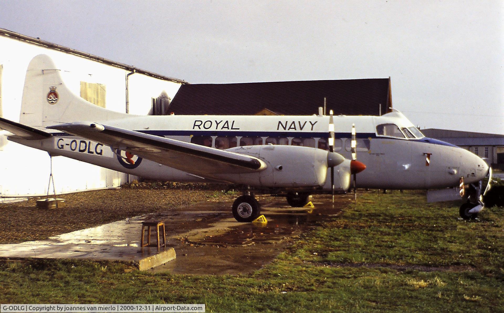G-ODLG, 1954 De Havilland DH-114 Sea Heron C.1 C/N 14072, scan from slide