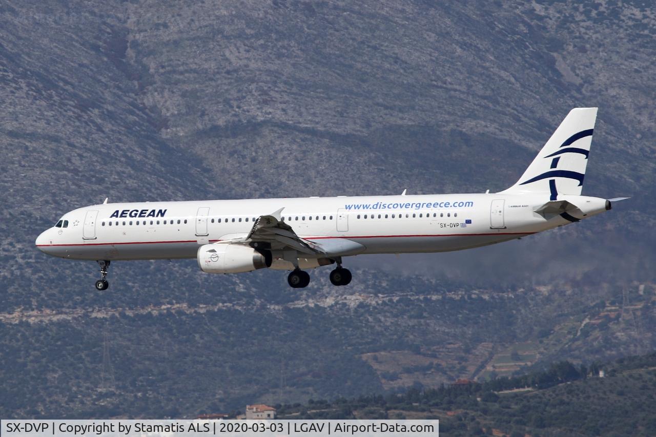 SX-DVP, 2008 Airbus A321-232 C/N 3527, AEGEAN AIRLINES
