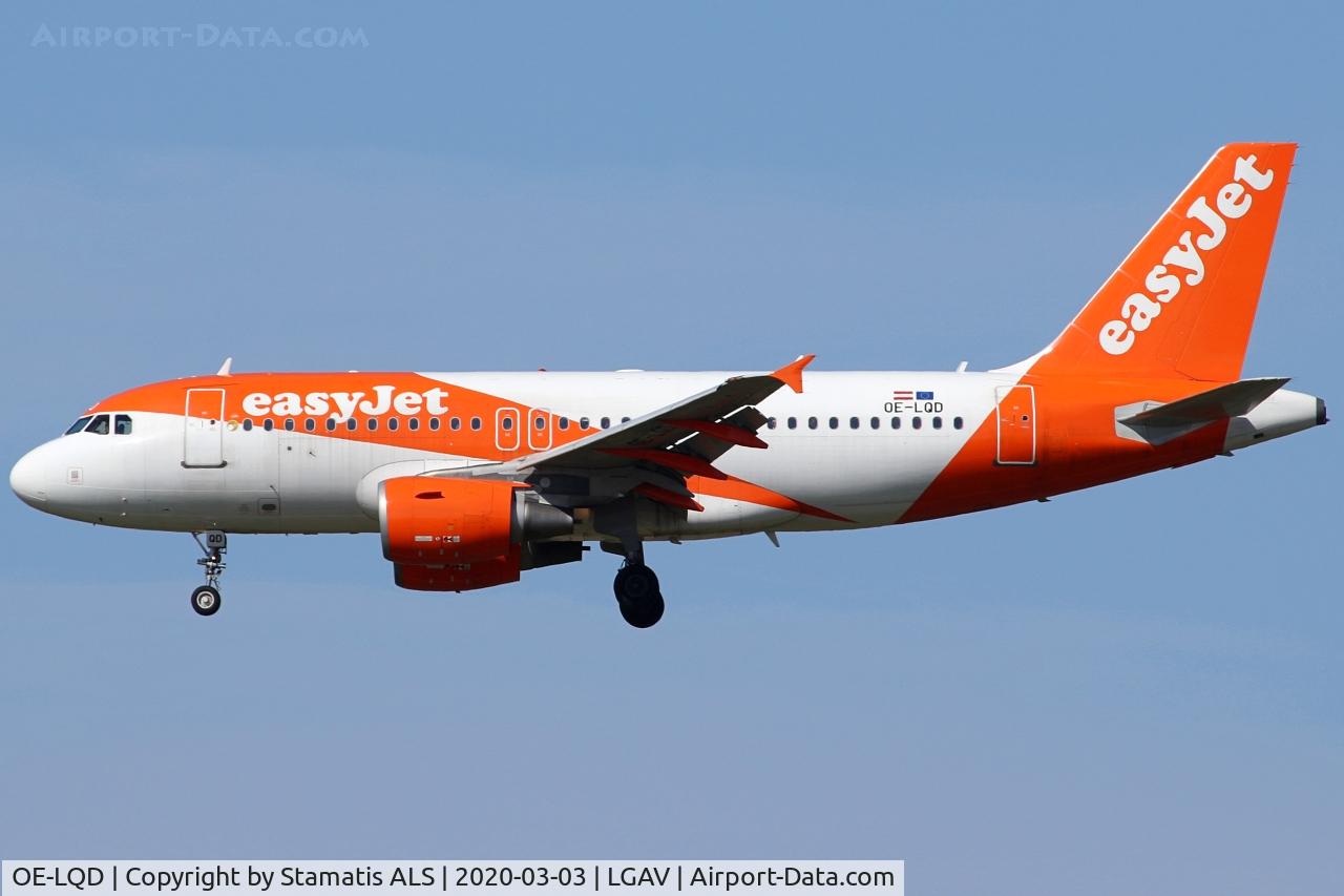 OE-LQD, 2008 Airbus A319-111 C/N 3763, EASYJET
