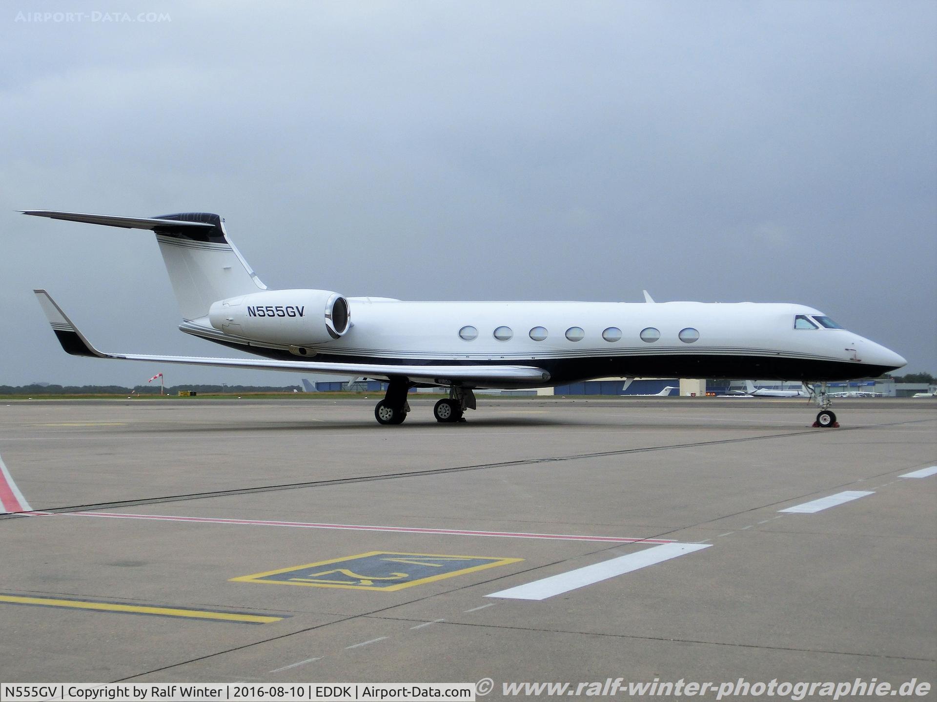 N555GV, 1997 Gulfstream Aerospace Gulfstream V C/N 518, Gulfstream Aerospace GV-SP G-550 - Black Five - 5285 - N555GV - 10.08.2016 - CGN