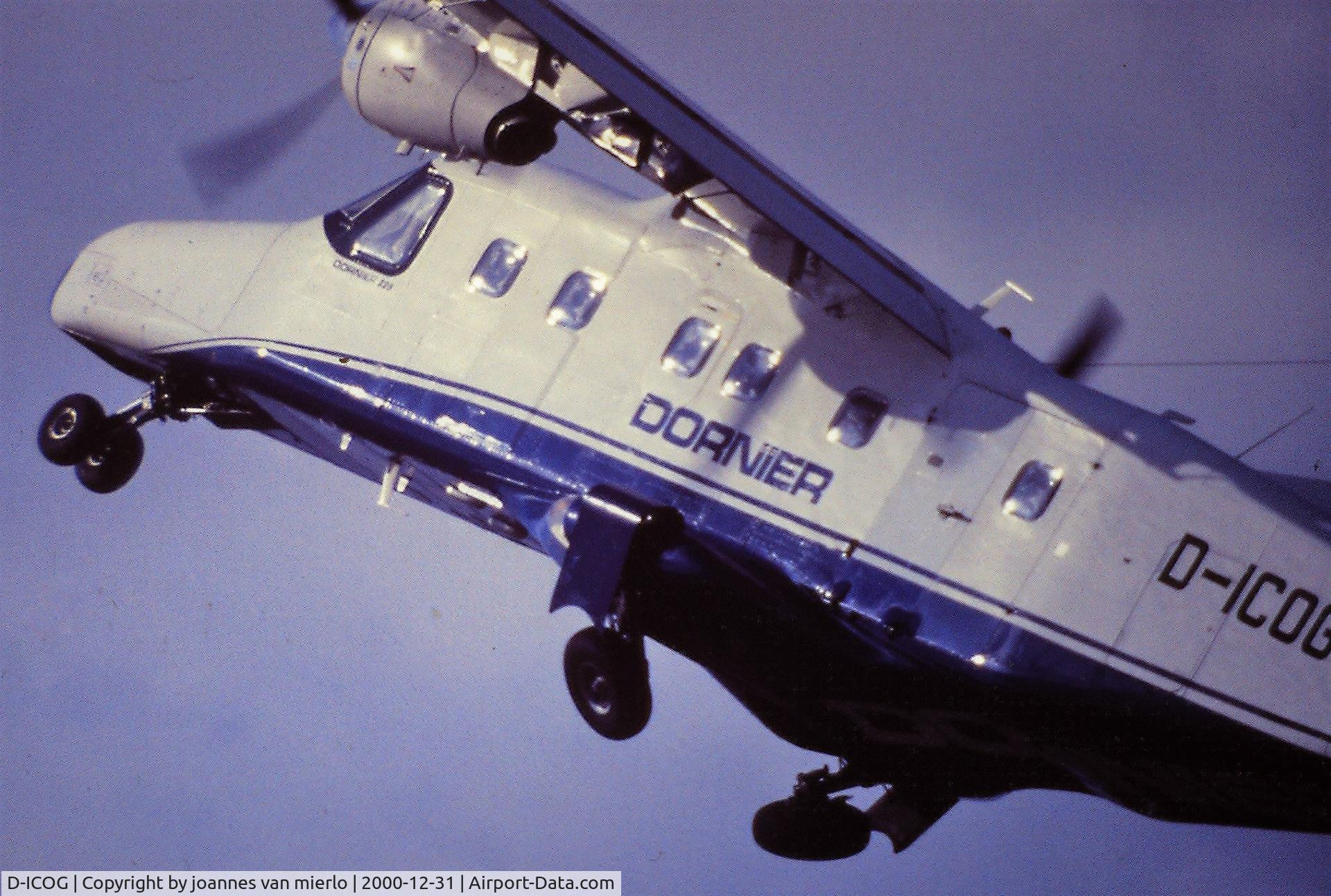 D-ICOG, 1982 Dornier 228-100 C/N 7001, Scan from slide