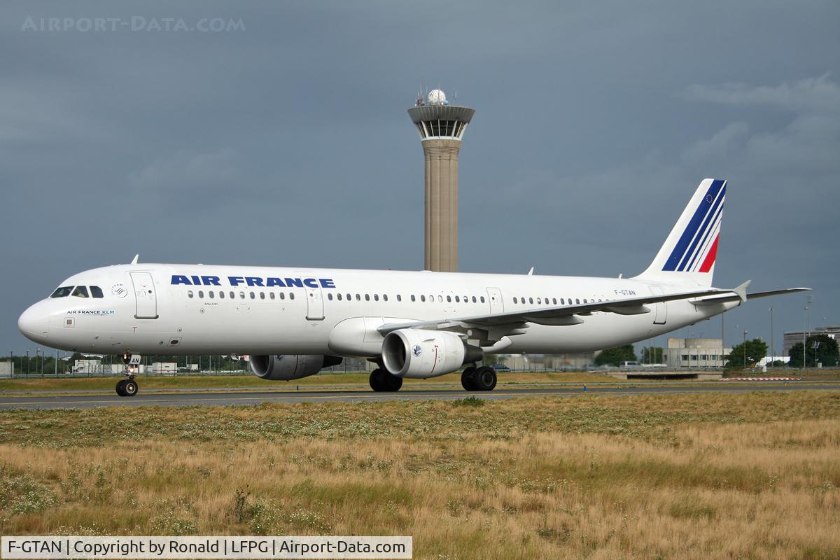 F-GTAN, 2007 Airbus A321-211 C/N 3051, at cdg