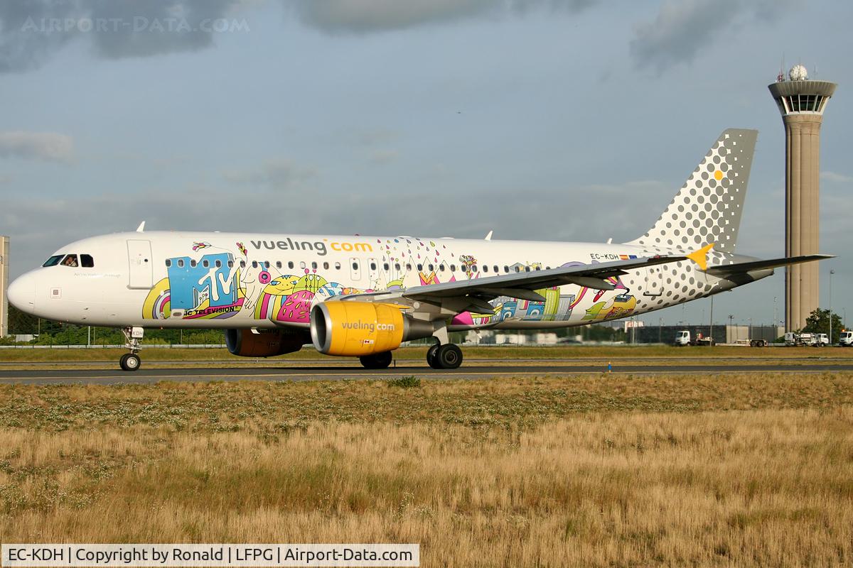 EC-KDH, 2007 Airbus A320-214 C/N 3083, at cdg