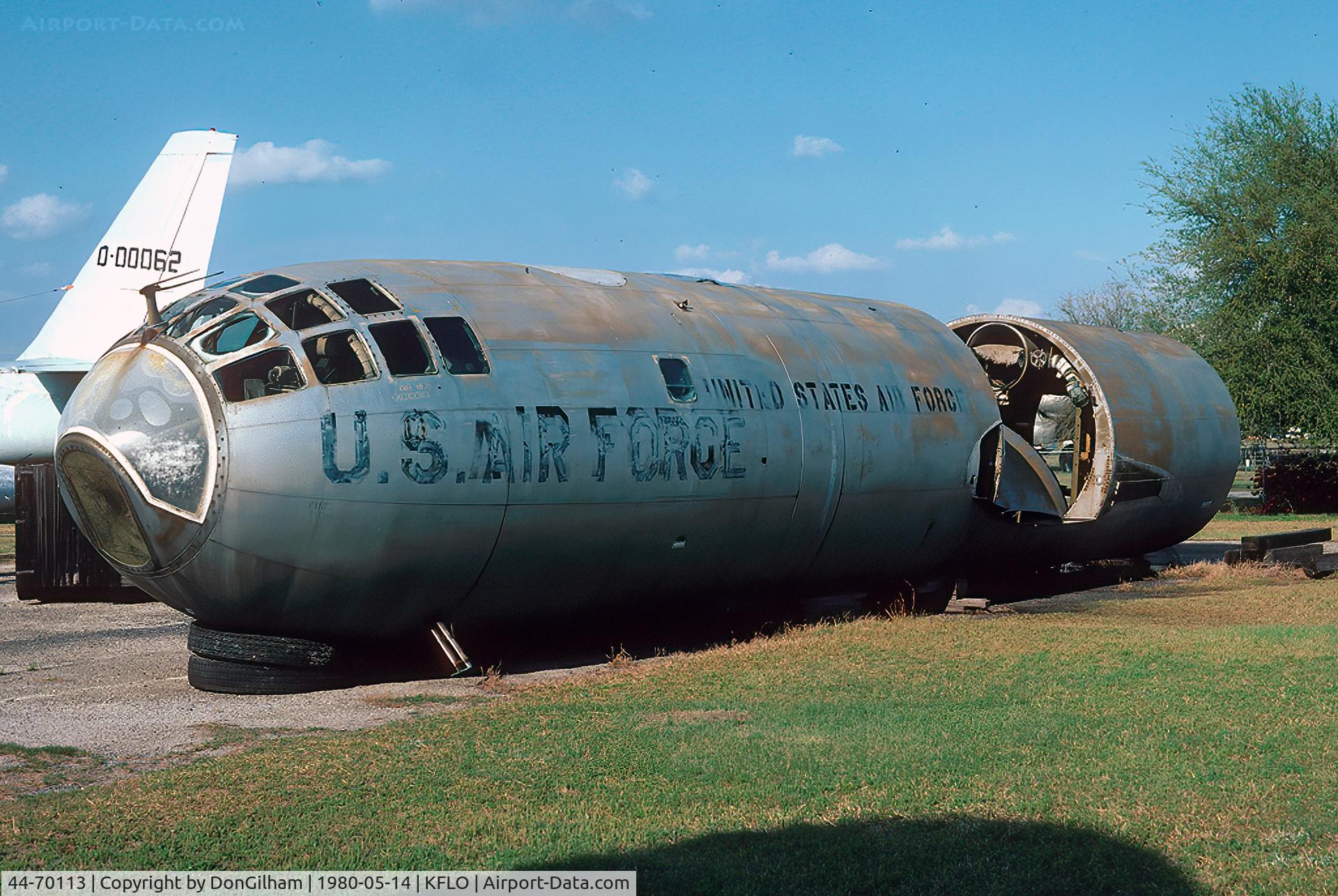 44-70113, 1944 Boeing B-29-80-BW Superfortress C/N 10945, Seen as  stored at the now closed Florence Air and Space Museum, SC
