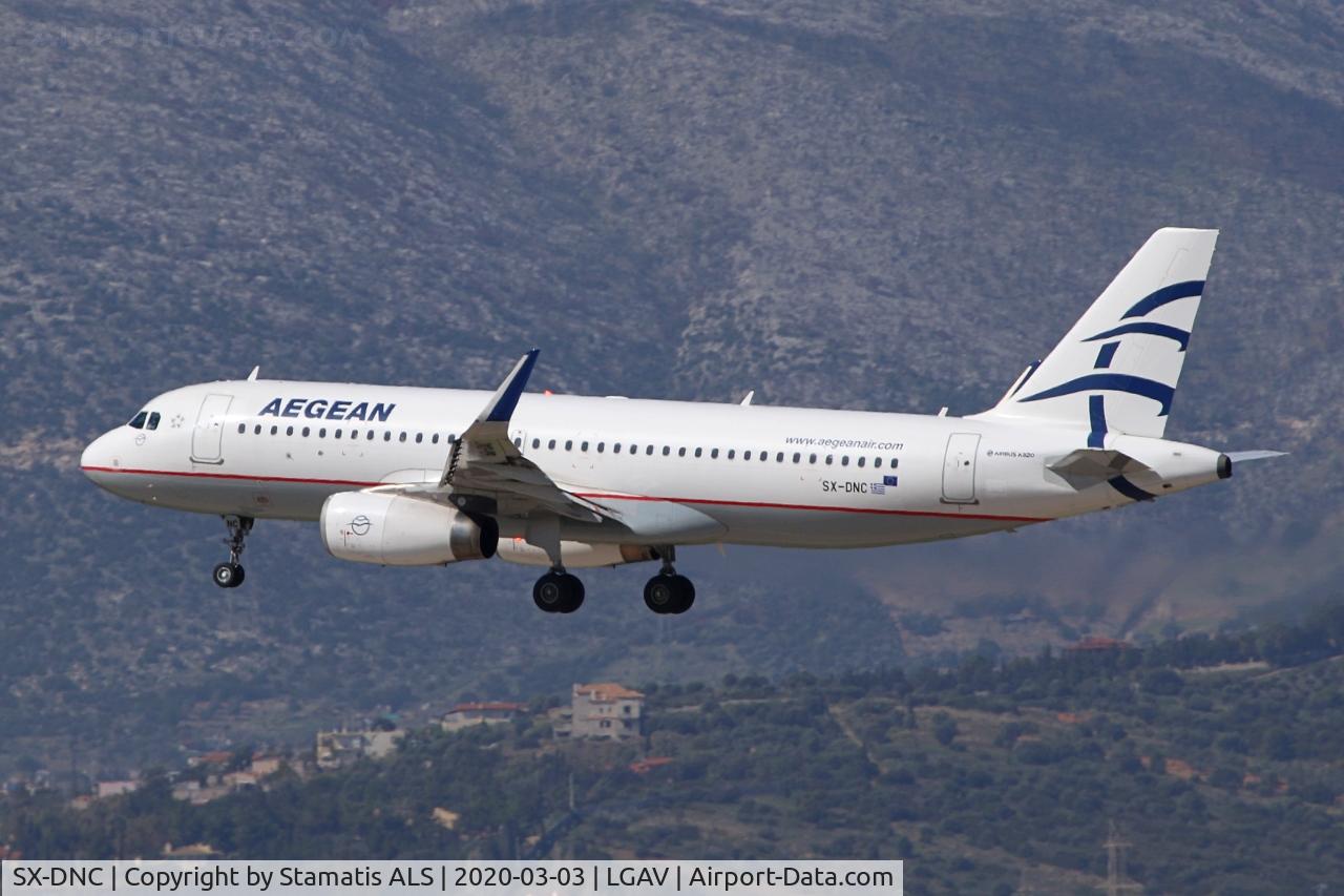 SX-DNC, 2016 Airbus A320-232 C/N 6961, AEGEAN AIRLINES