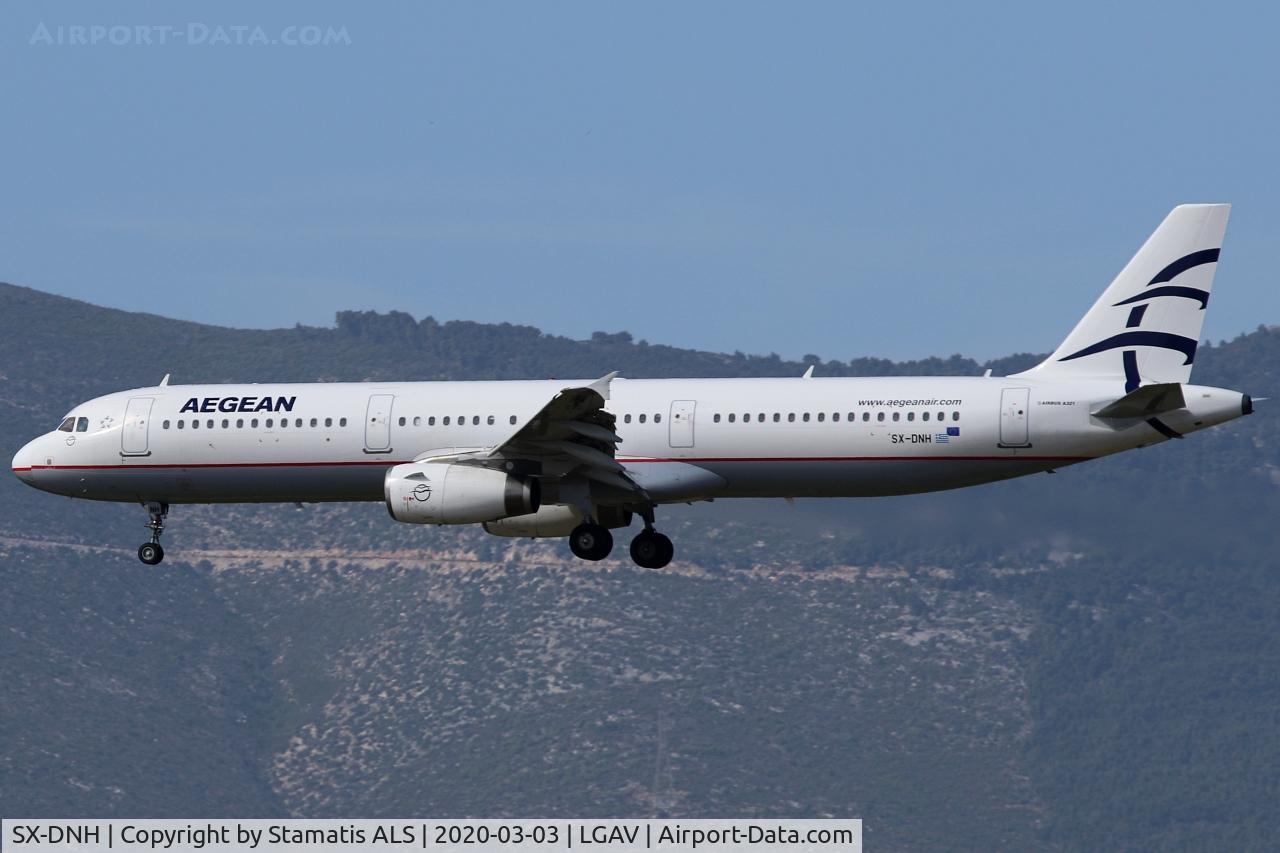 SX-DNH, 2008 Airbus A321-231 C/N 3546, AEGEAN AIRLINES