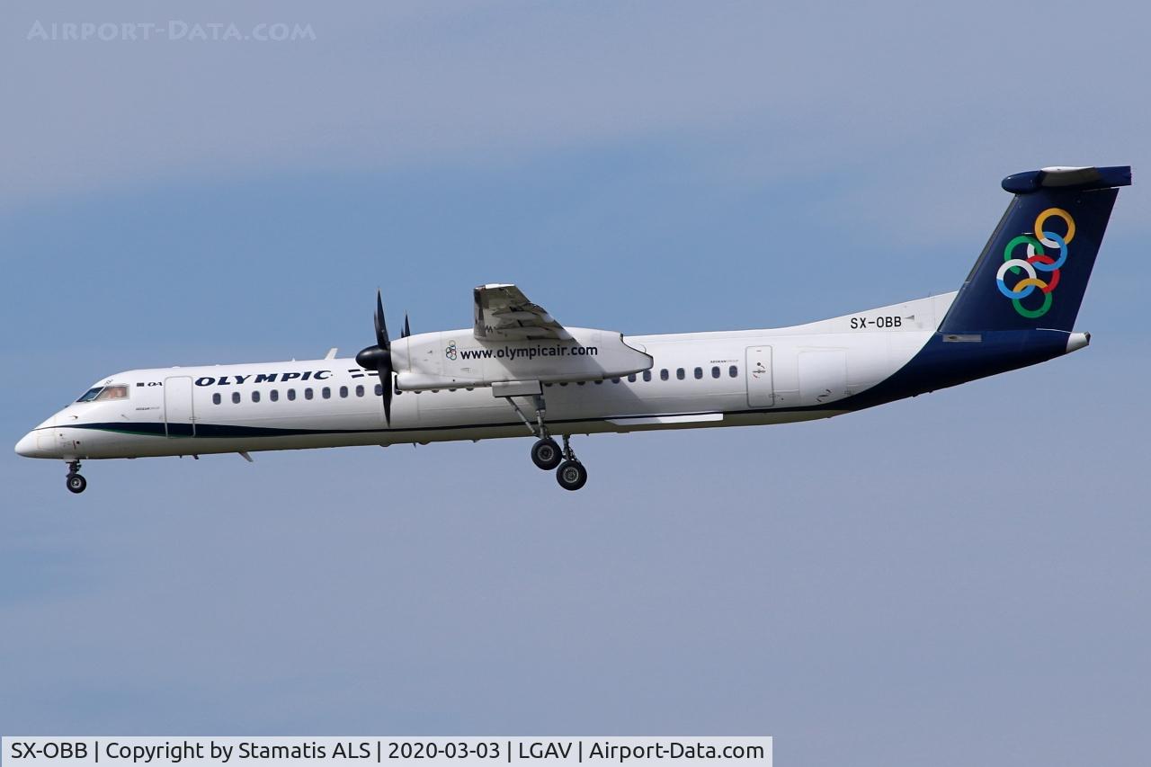 SX-OBB, 2009 Bombardier DHC-8-402 Dash 8 C/N 4268, OLYMPIC AIR