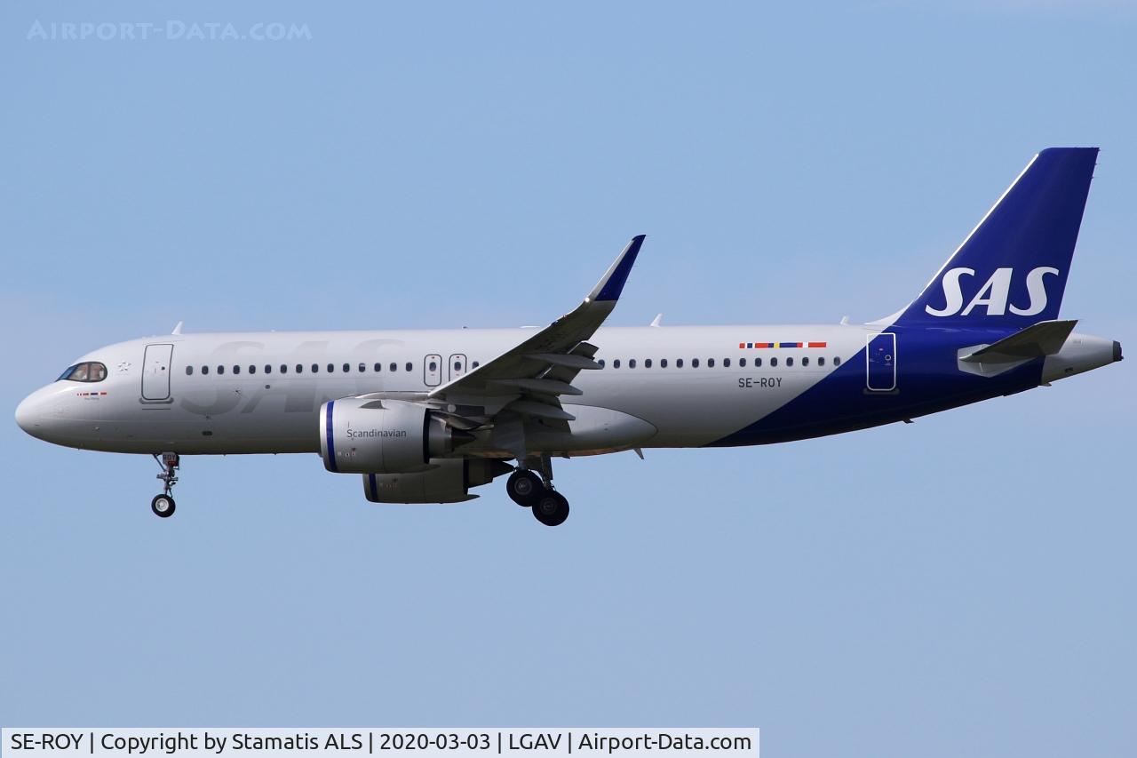 SE-ROY, 2019 Airbus A320-251N C/N 9316, SAS