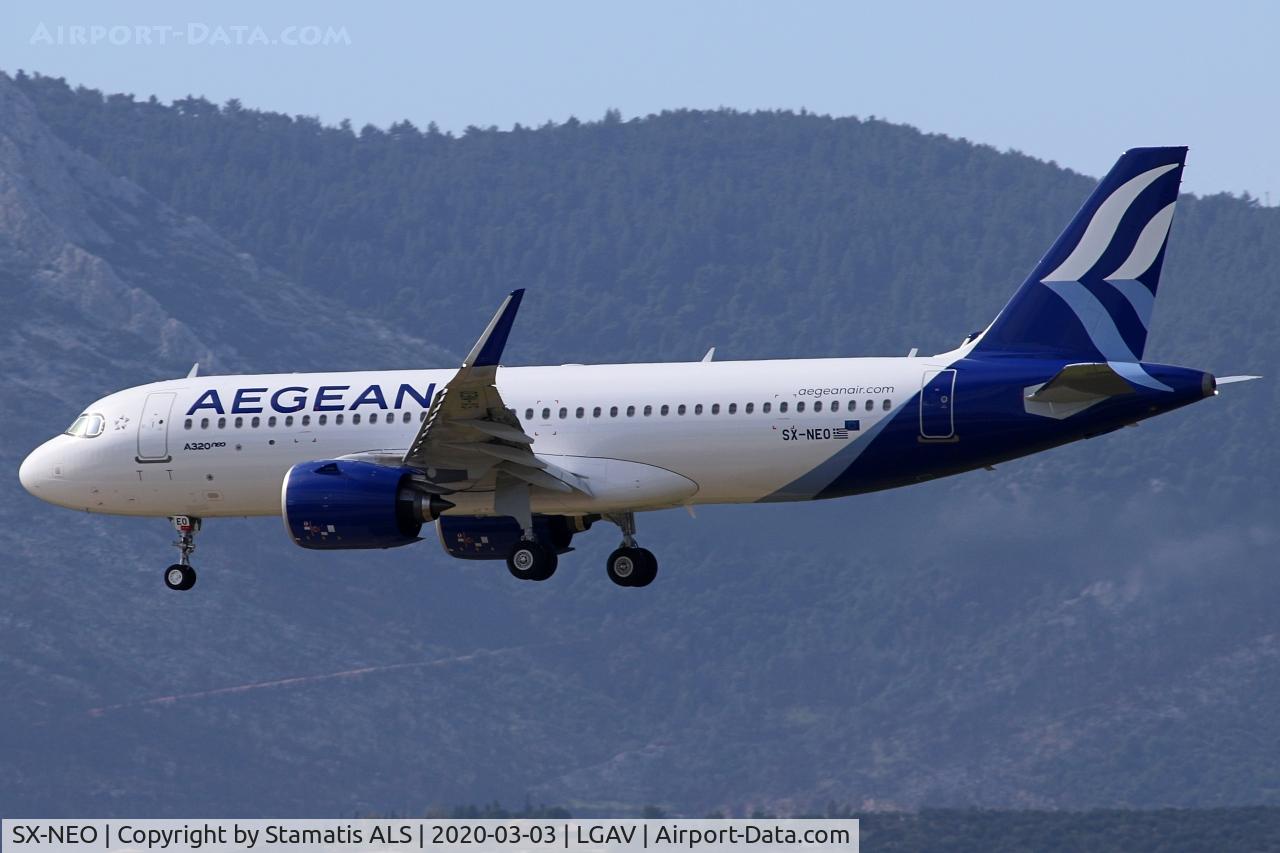 SX-NEO, 2019 Airbus A320-271N C/N 9400, AEGEAN AIRLINES