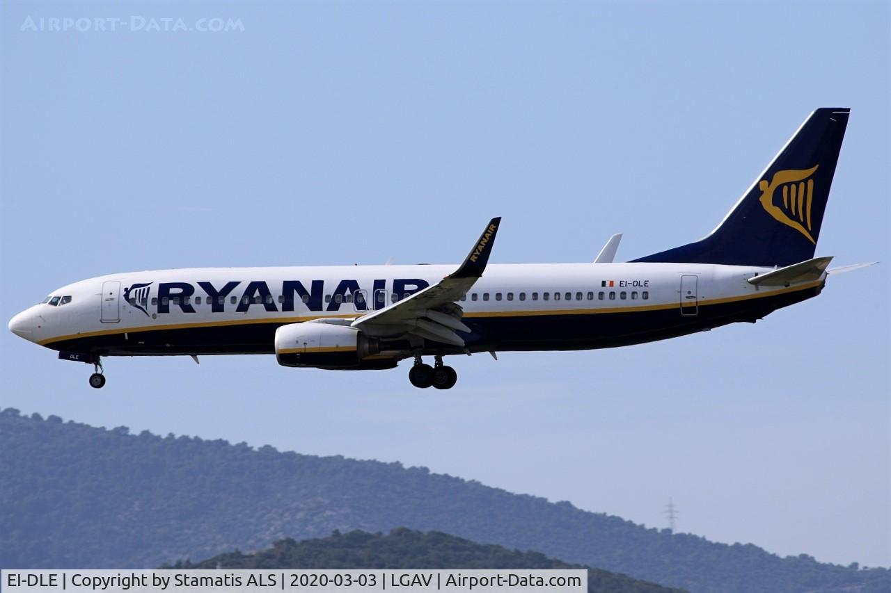 EI-DLE, 2006 Boeing 737-8AS C/N 33587, RYANAIR