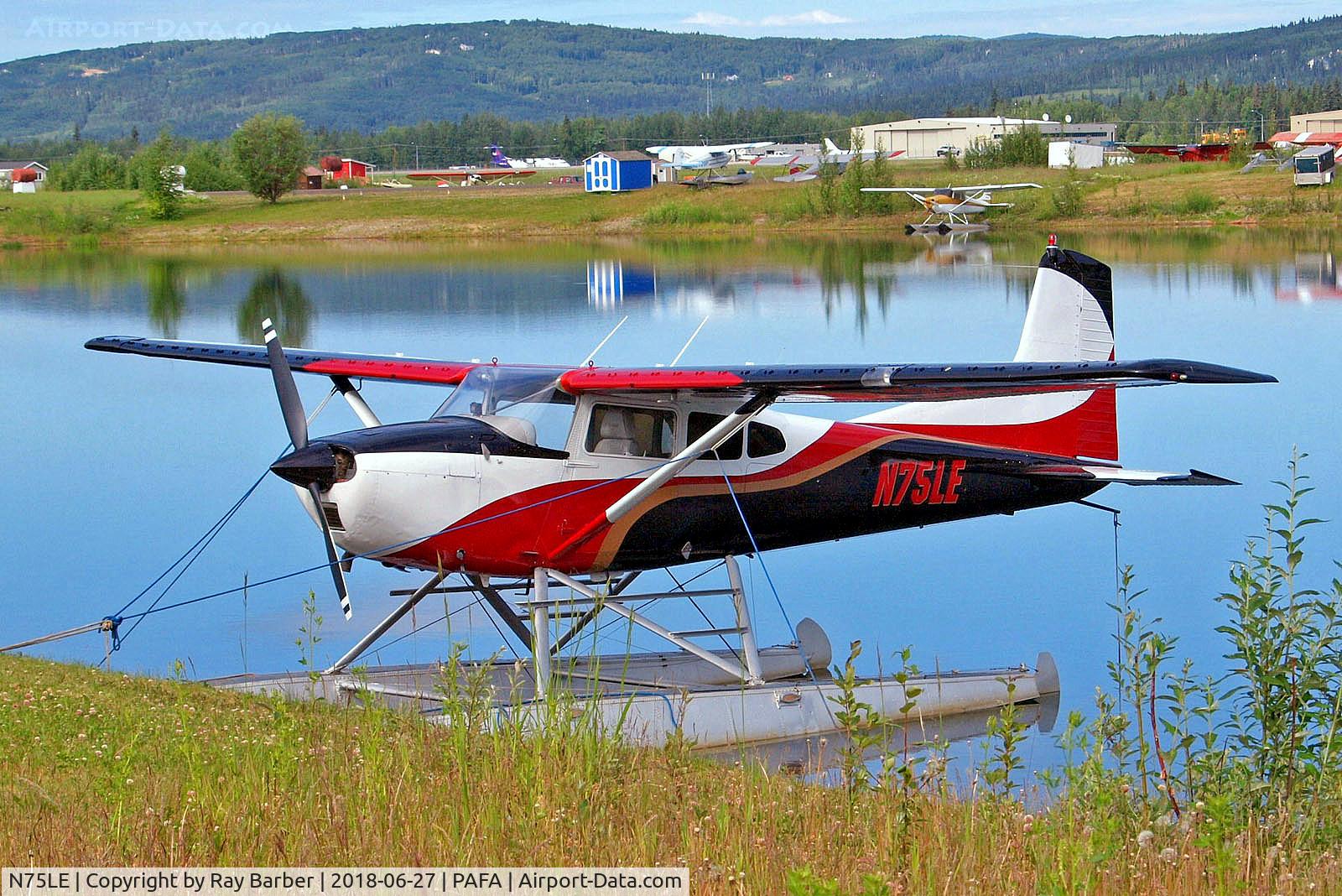 N75LE, 1965 Cessna 185D Skywagon C/N 185-0870, N75LE   Cessna 185D Skywagon [185-0870] Fairbanks Int'l~N 27/06/2018