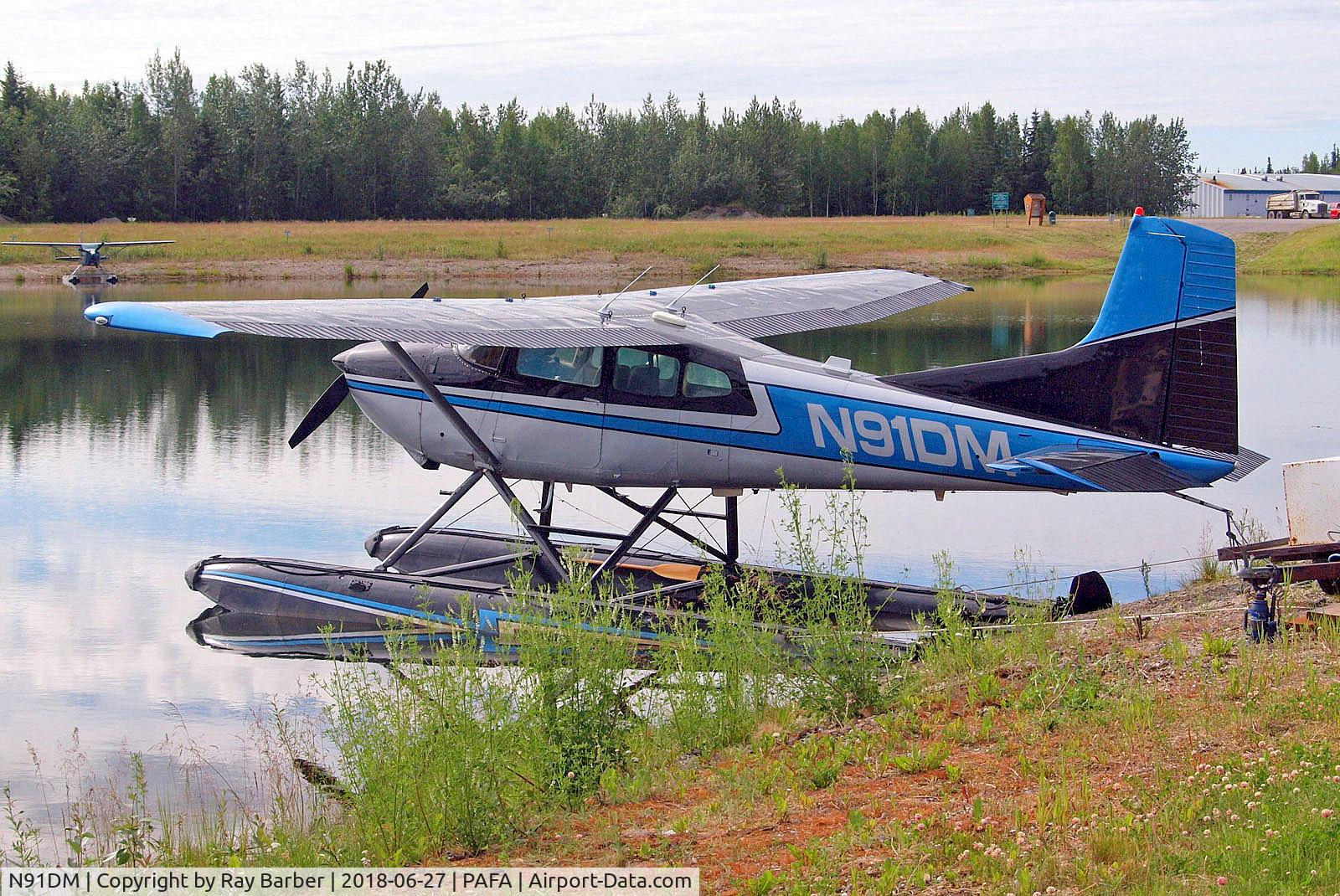N91DM, 1976 Cessna A185F Skywagon 185 C/N 18503137, N91DM   Cessna A.185F Skywagon 185 [185-03137] Fairbanks Int'l~N 27/06/2018