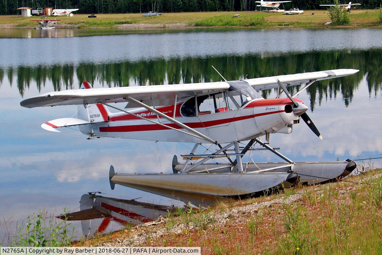 N2765A, 1952 Piper PA-18-135 Super Cub C/N 18-1824, N2765A   Piper PA-18-135 Super Cub [18-1824] (ProFlite of Alaska) Fairbanks Int'l~N 27/06/2018
