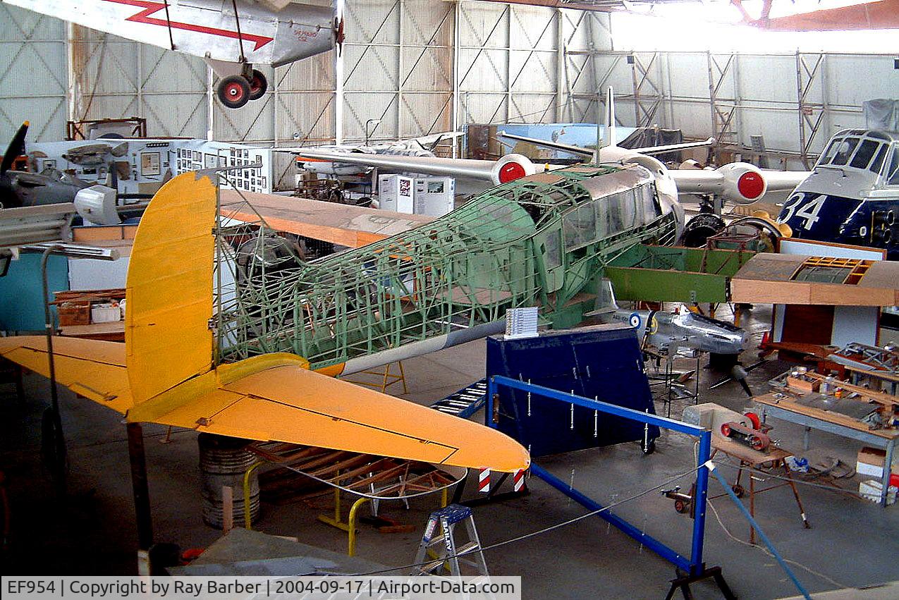 EF954, Avro 652A Anson I C/N Not found EF954, EF954   Avro Anson I [Unknown] (Ex Royal Australian Air Force / South Australian Aviation Museum) Port Adelaide~VH 17/09/2004