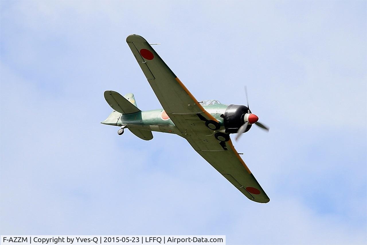 F-AZZM, 2000 North American AT-6B Texan C/N SA-32, North American AT-6B Texan, On display, La Ferté-Alais airfield (LFFQ) Air show 2015
