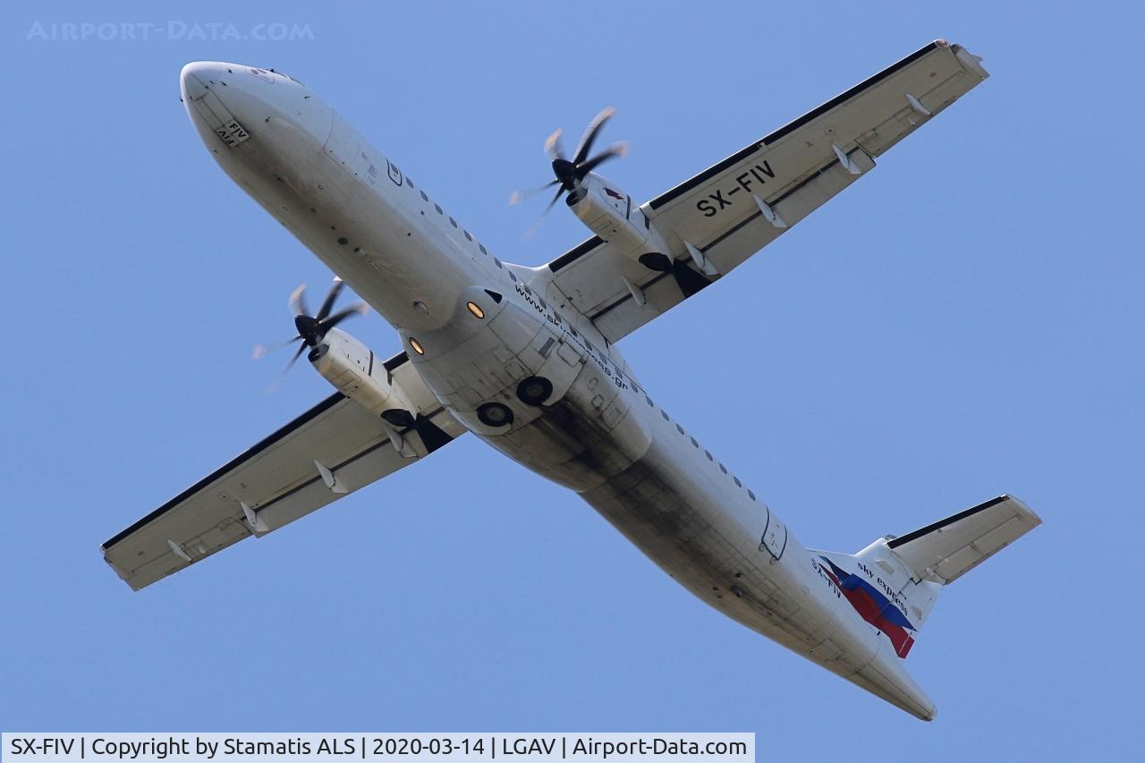 SX-FIV, 1999 ATR 72-212A C/N 590, SKY EXPRESS