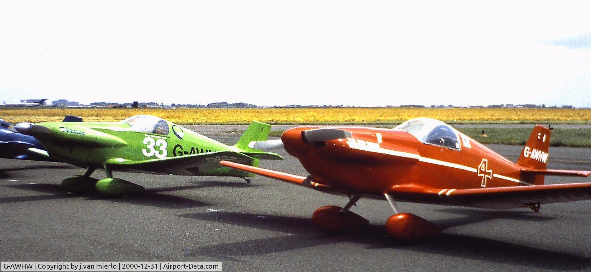 G-AWHW, 1969 Rollason Beta B2A C/N RAE/03, Scan from slide
