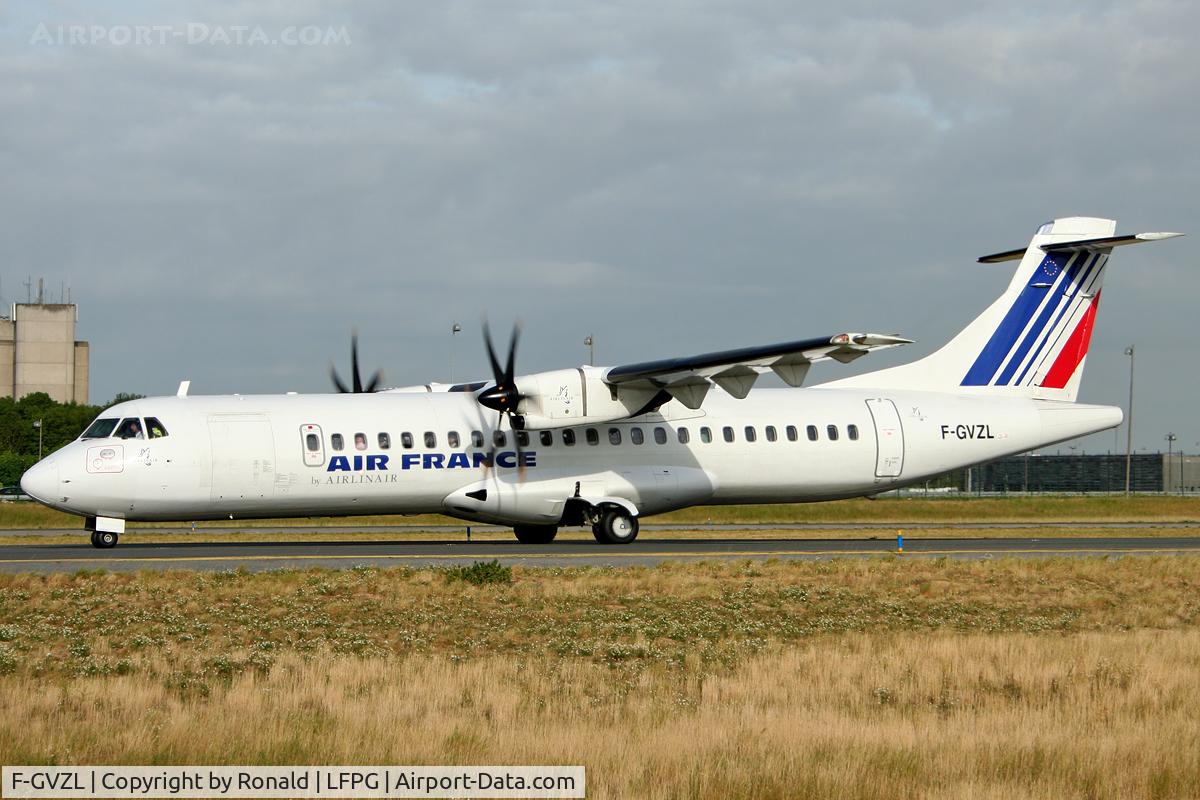 F-GVZL, 1998 ATR 72-212A C/N 553, at cdg