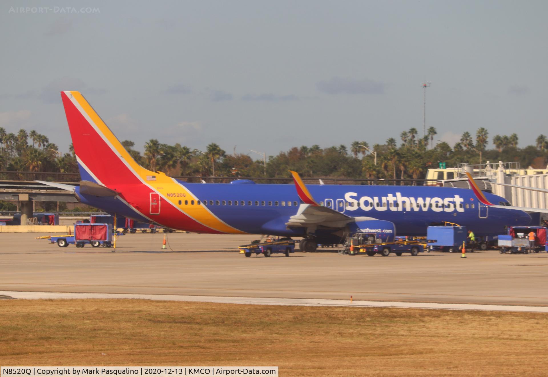 N8520Q, 2017 Boeing 737-8H4 C/N 42532, Boeing 737-8H4