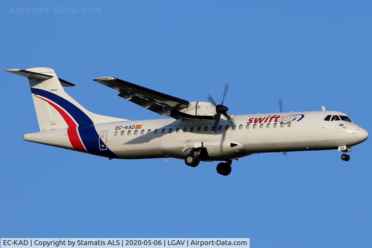 EC-KAD, 1990 ATR 72-102 C/N 171, SWIFTAIR