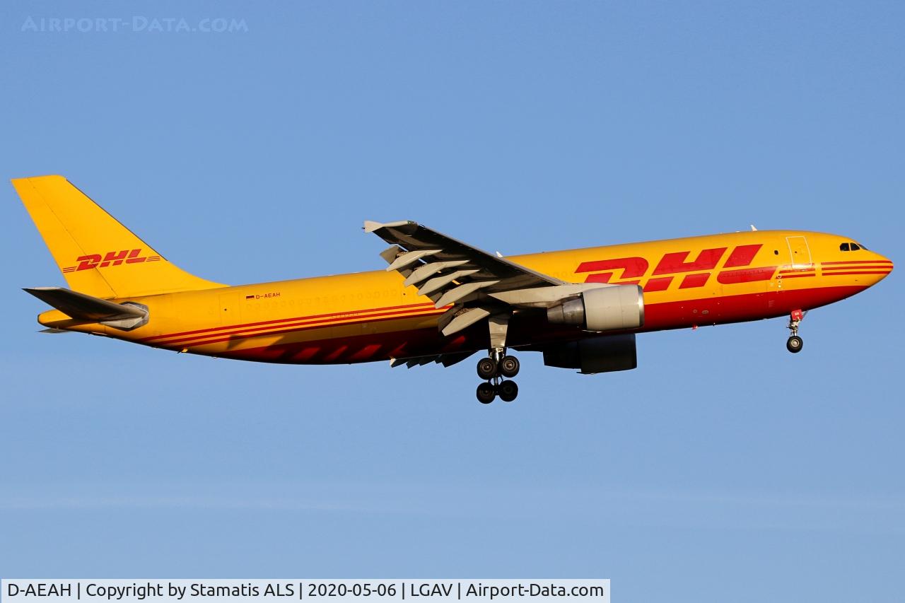 D-AEAH, 1998 Airbus A300B4-622R(F) C/N 783, DHL