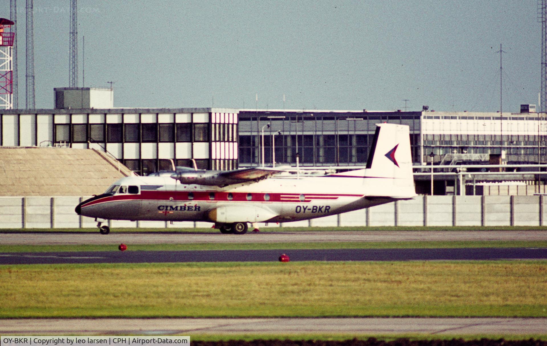 OY-BKR, 1968 Nord 262A-27 C/N 47, Copenhagen