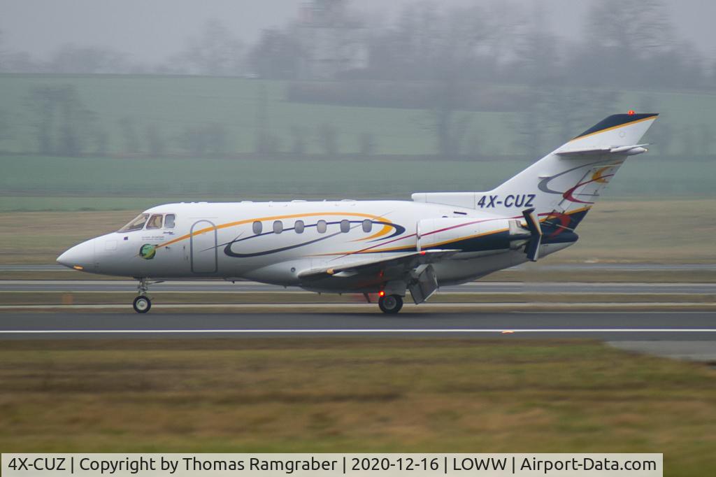 4X-CUZ, 2000 Raytheon Hawker 800XP C/N 258514, Arrow Aviation Hawker Beechcraft 800XP