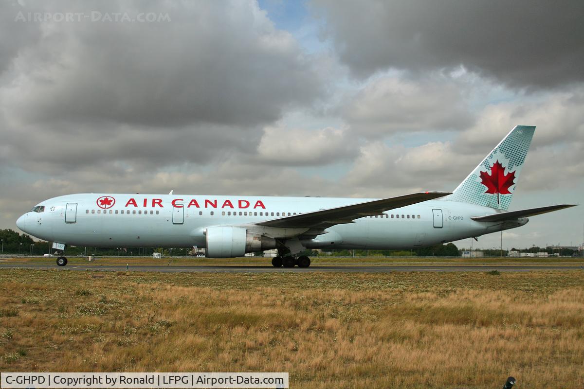C-GHPD, 1991 Boeing 767-3Y0 C/N 24999, at cdg