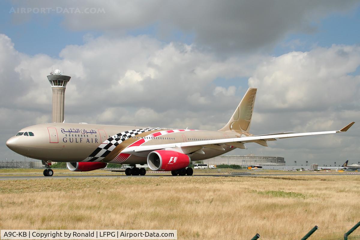 A9C-KB, 1999 Airbus A330-243 C/N 281, at cdg