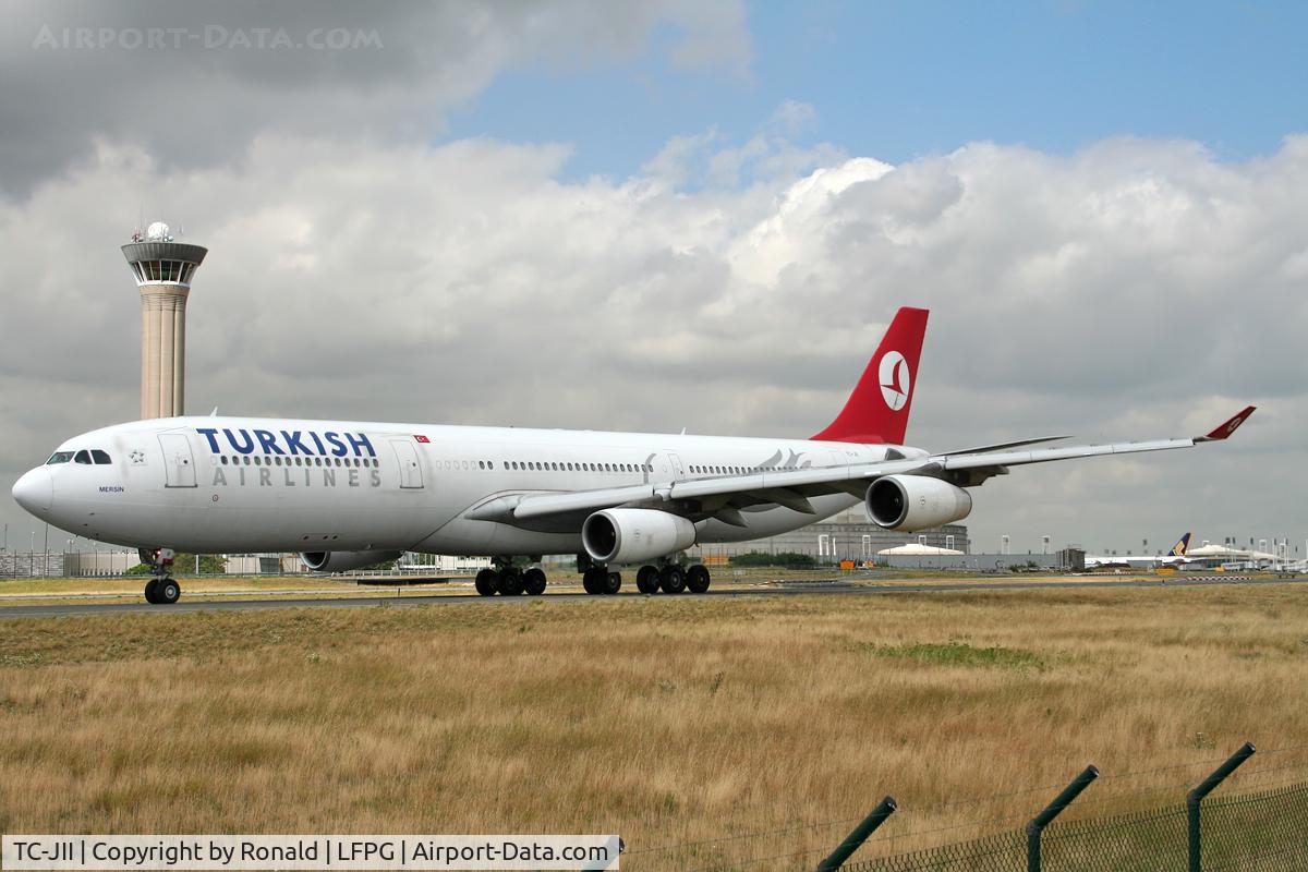 TC-JII, 2000 Airbus A340-313 C/N 331, at cdg