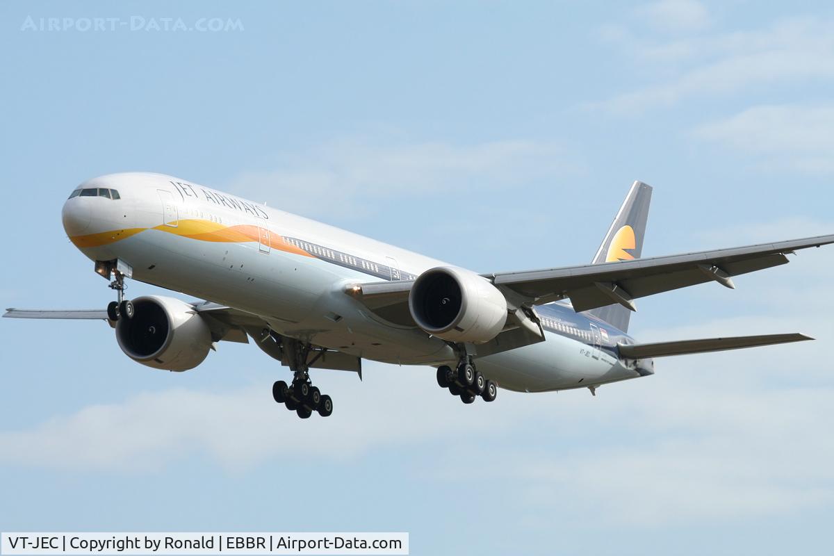 VT-JEC, 2007 Boeing 777-35R/ER C/N 35159, at bru
