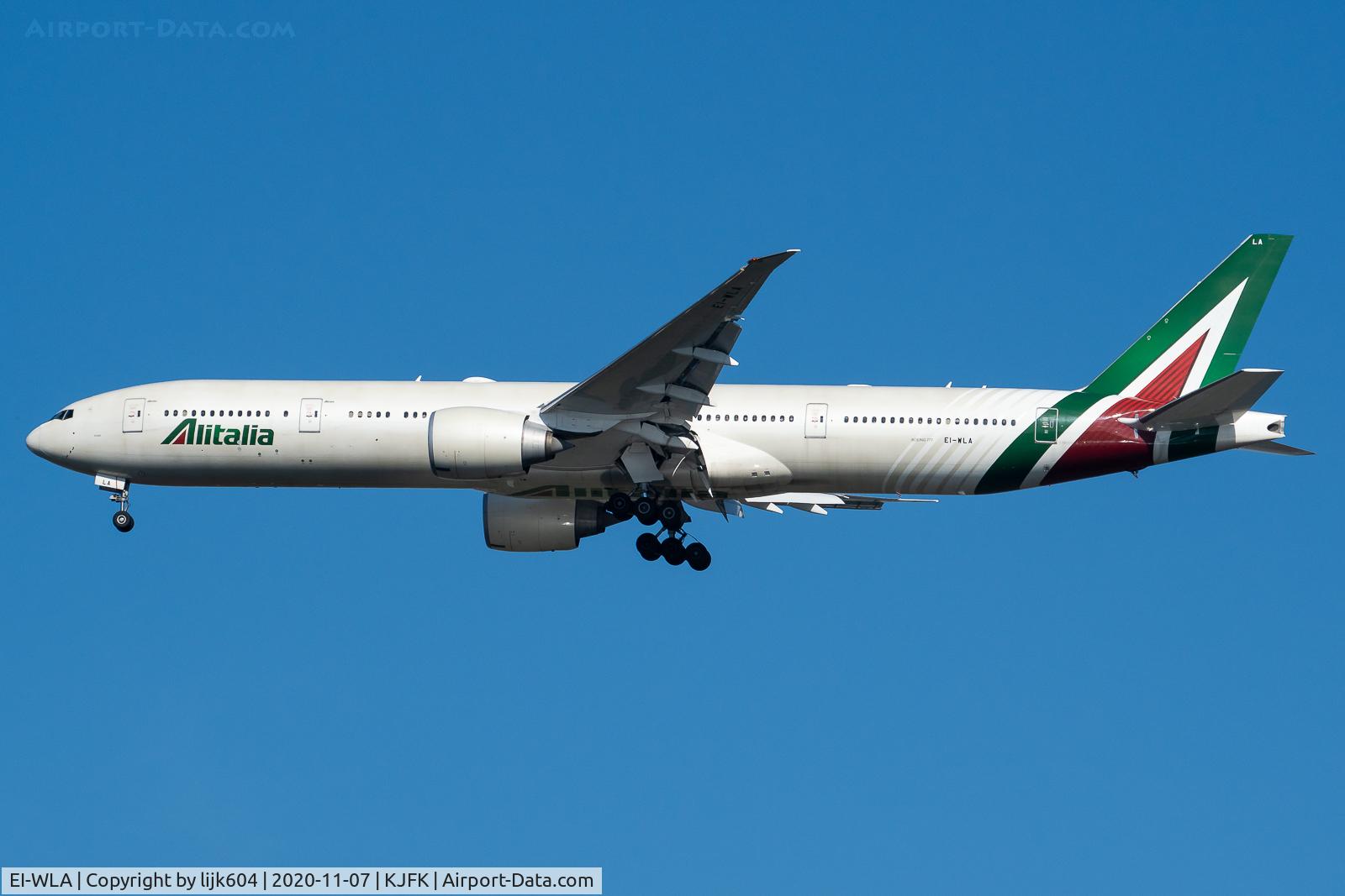 EI-WLA, 2009 Boeing 777-3Q8/ER C/N 35783, 31R Arrival - KJFK