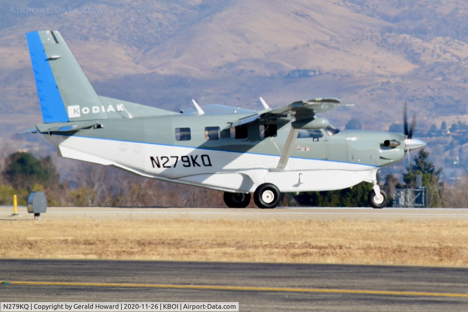 N279KQ, 2019 Quest Kodiak 100 C/N 100-0279, On RWY 10R.