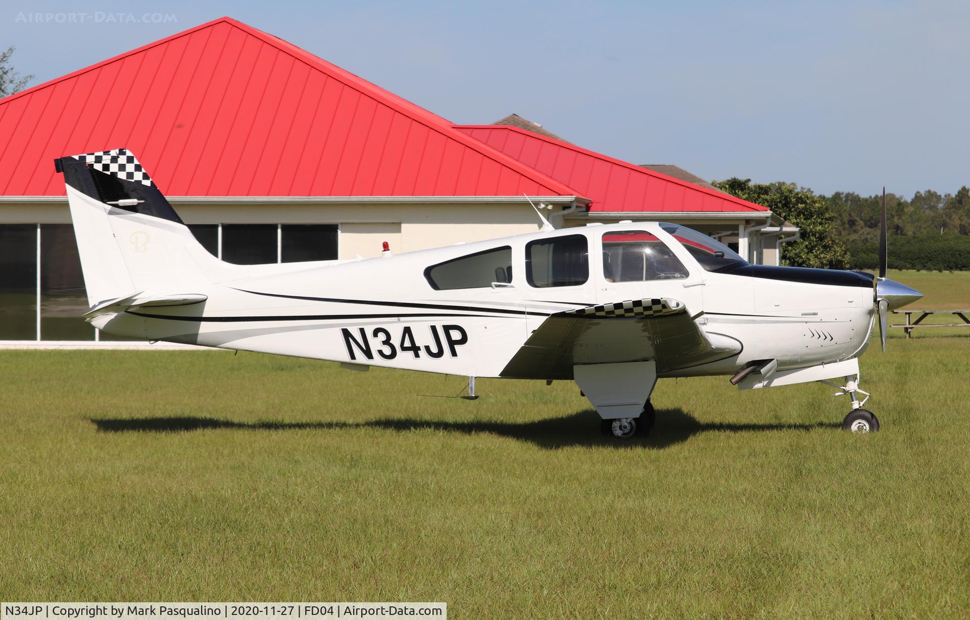N34JP, 1970 Beech F33C Bonanza C/N CJ-28, Beech F33C