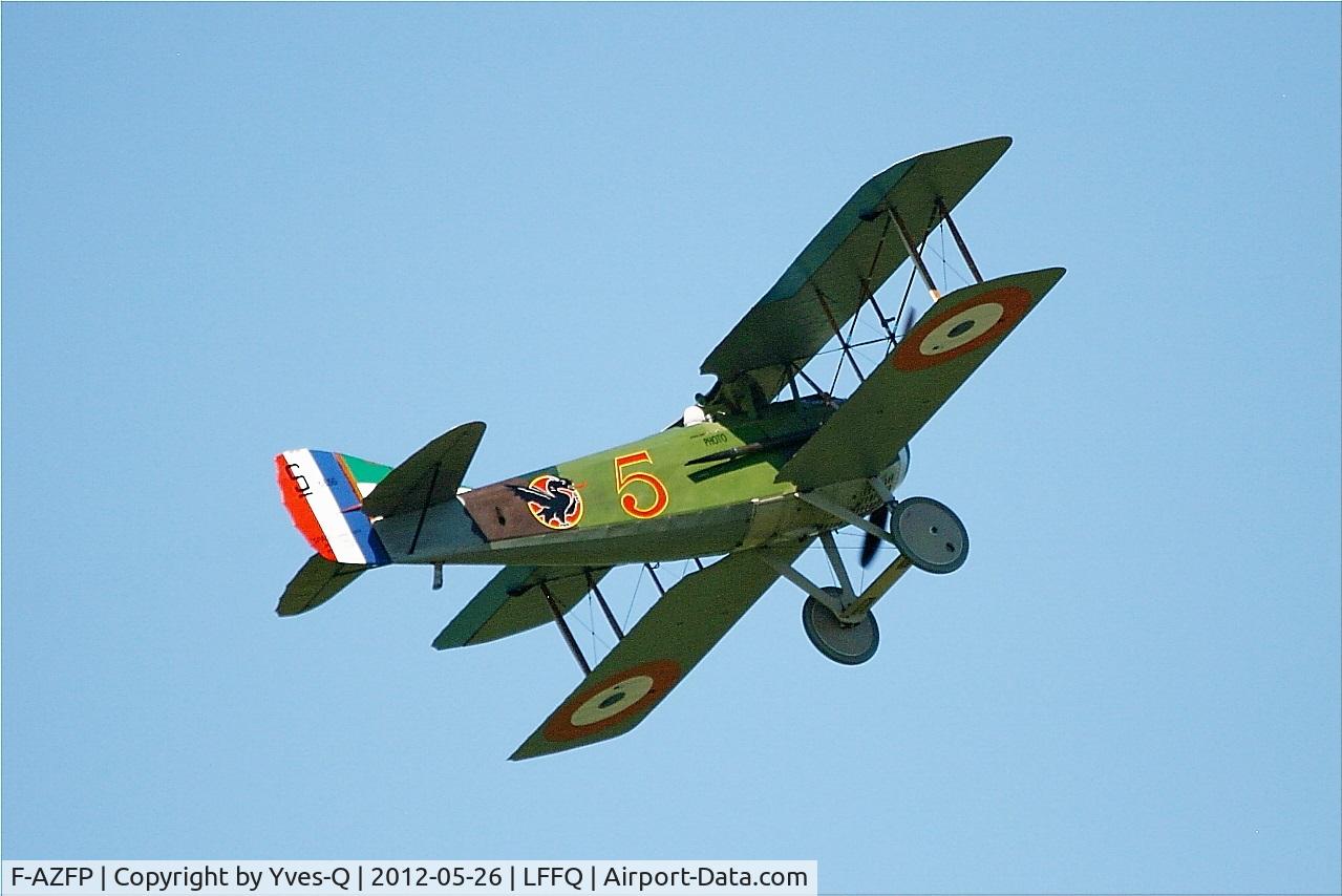 F-AZFP, SPAD S-XIII C1 C/N 4377, Spad XIII C1, Memorial Flight Association , La Ferté-Alais Airfield (LFFQ) Air Show 2012
