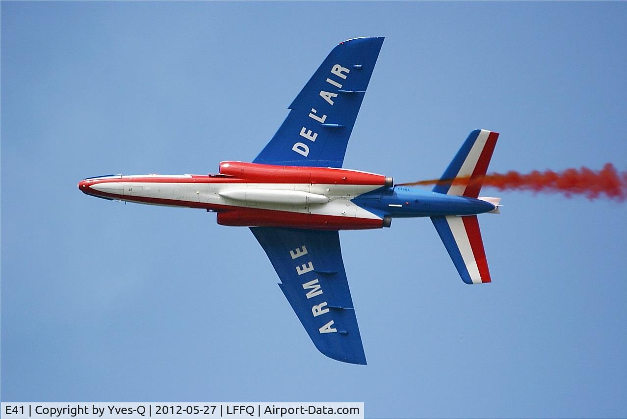 E41, Dassault-Dornier Alpha Jet E C/N E41, Dassault-Dornier Alpha Jet E (F-TERA), Athos 05 of Patrouille De France 2012, La Ferté-Alais Airfield (LFFQ) Air Show 2012